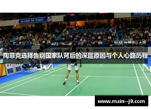 陶菲克选择告别国家队背后的深层原因与个人心路历程